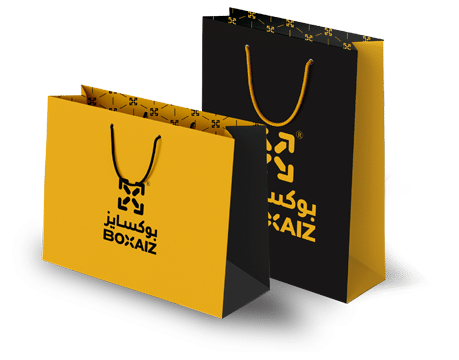 Cartoon Gloss paper bag